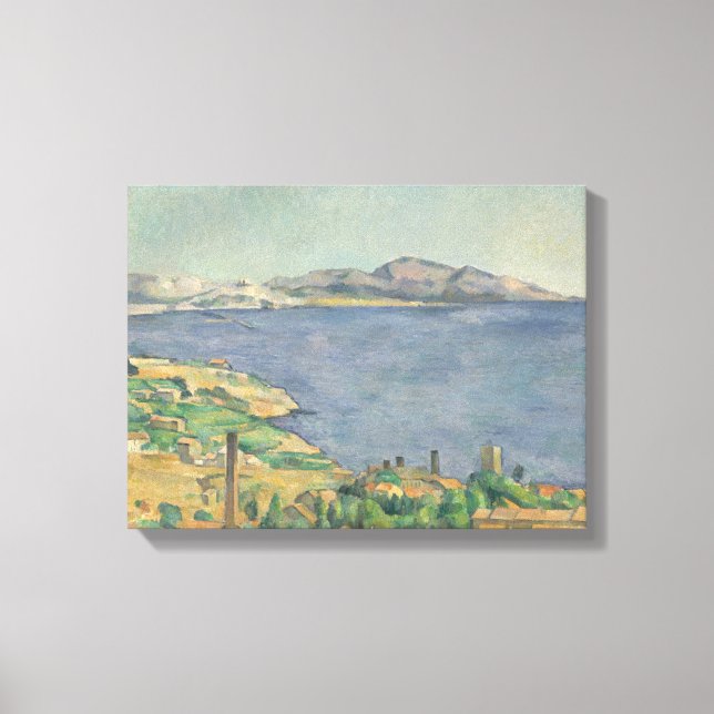 Paul Cezanne | The Gulf of Marseilles Seen from L' Canvas Print (Front)