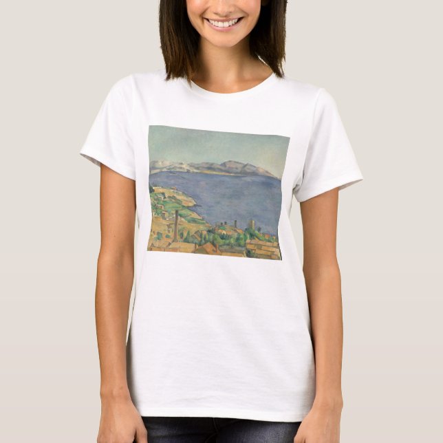 Paul Cezanne | The Gulf of Marseilles Seen from L' T-Shirt (Front)
