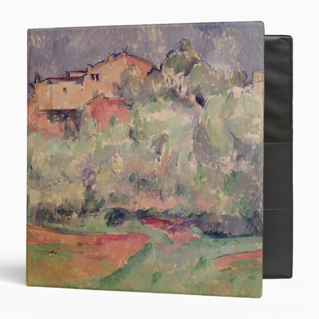 Paul Cezanne | The House at Bellevue, 1888-92 3 Ring Binder (Front/Inside)