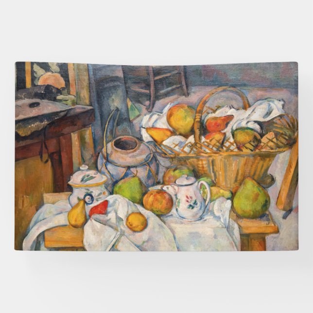 Paul Cezanne - The Kitchen Table Banner (Horizontal)