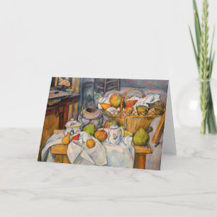 Paul Cezanne - The Kitchen Table Card