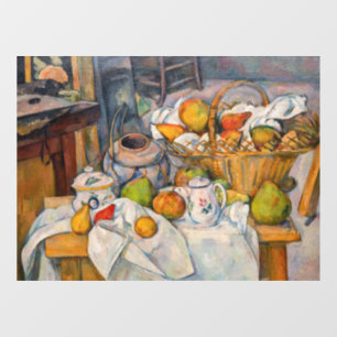 Paul Cezanne - The Kitchen Table Window Cling