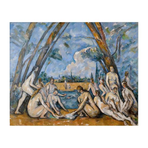 Paul Cezanne _ The Large Bathers Acrylic Print