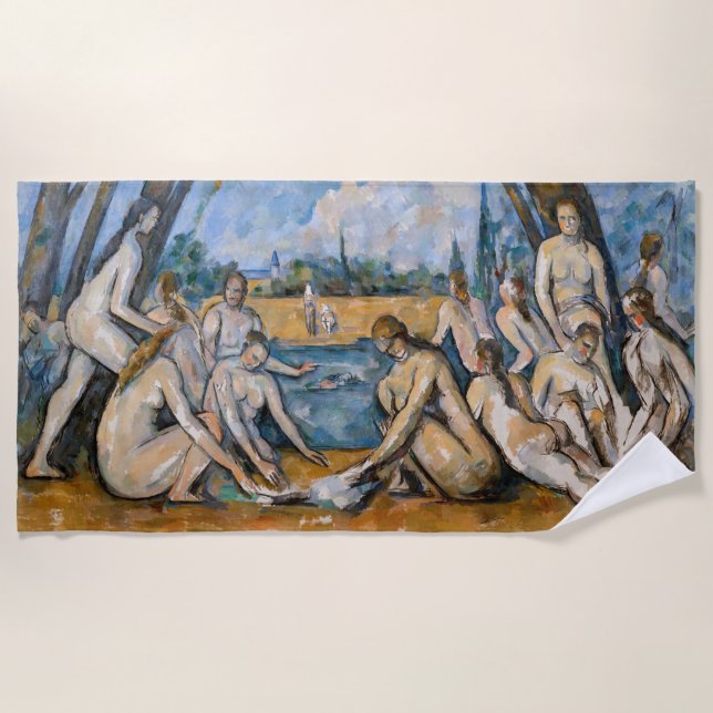 Paul Cezanne - The Large Bathers Beach Towel (Front)