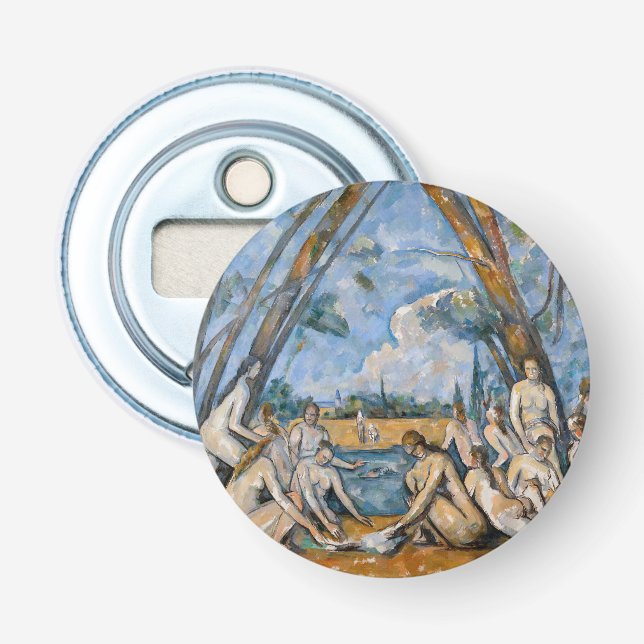 Paul Cezanne - The Large Bathers Bottle Opener (Front)