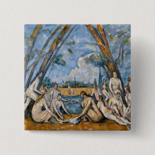 Paul Cezanne - The Large Bathers Button