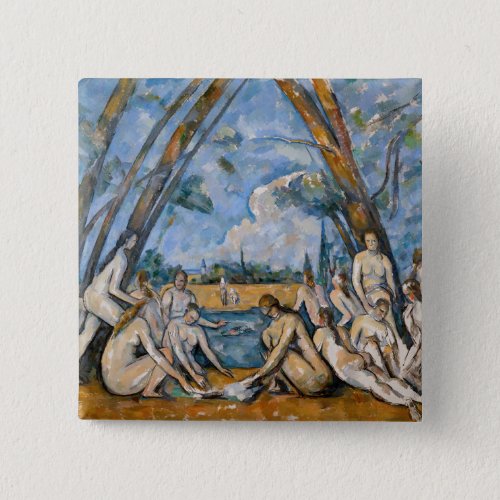 Paul Cezanne _ The Large Bathers Button