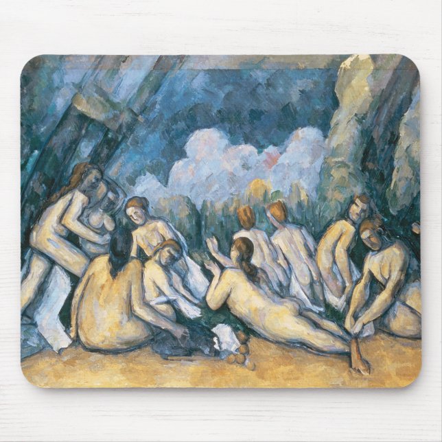 Paul Cezanne | The Large Bathers, c.1900-05 Mouse Pad (Front)