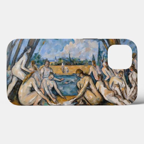 Paul Cezanne _ The Large Bathers iPhone 13 Case