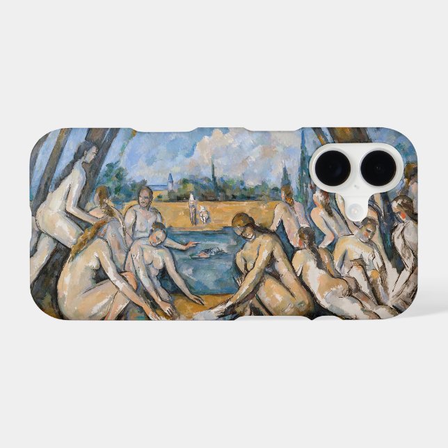 Paul Cezanne - The Large Bathers Case-Mate iPhone Case (Back (Horizontal))