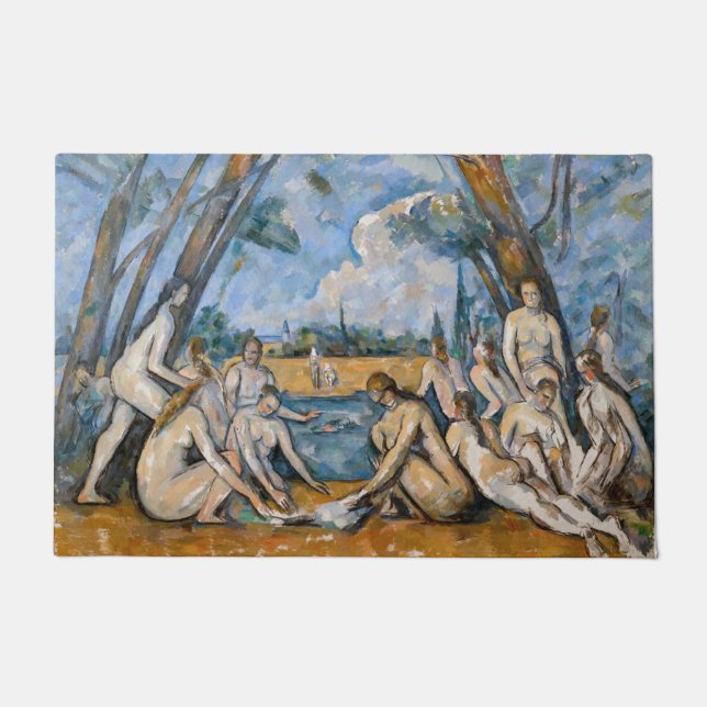 Paul Cezanne - The Large Bathers Doormat (Front)