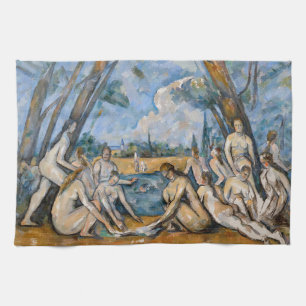 Paul Cezanne - The Large Bathers Kitchen Towel