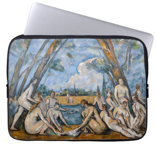 Paul Cezanne _ The Large Bathers Laptop Sleeve