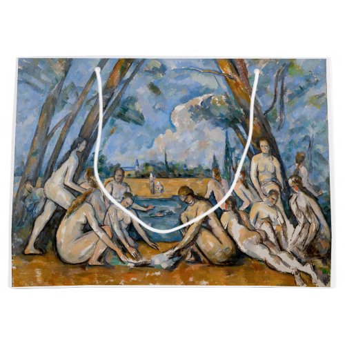 Paul Cezanne _ The Large Bathers Large Gift Bag