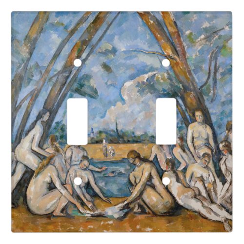 Paul Cezanne _ The Large Bathers Light Switch Cover