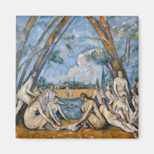 Paul Cezanne - The Large Bathers Magnet