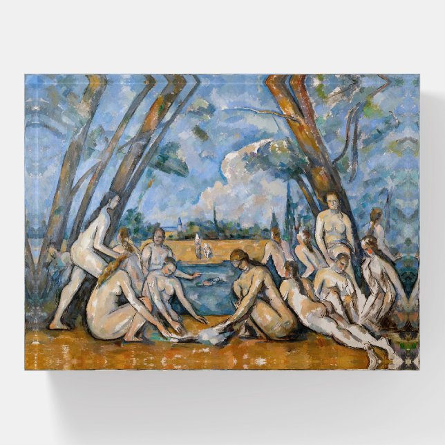 Paul Cezanne - The Large Bathers Paperweight (Front)