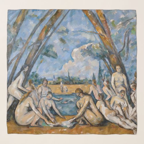 Paul Cezanne _ The Large Bathers Scarf