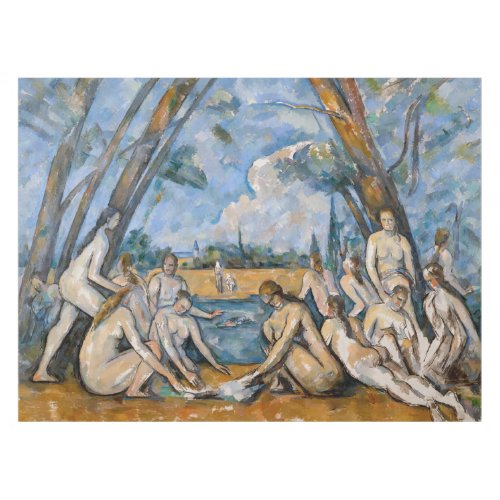 Paul Cezanne _ The Large Bathers Tablecloth