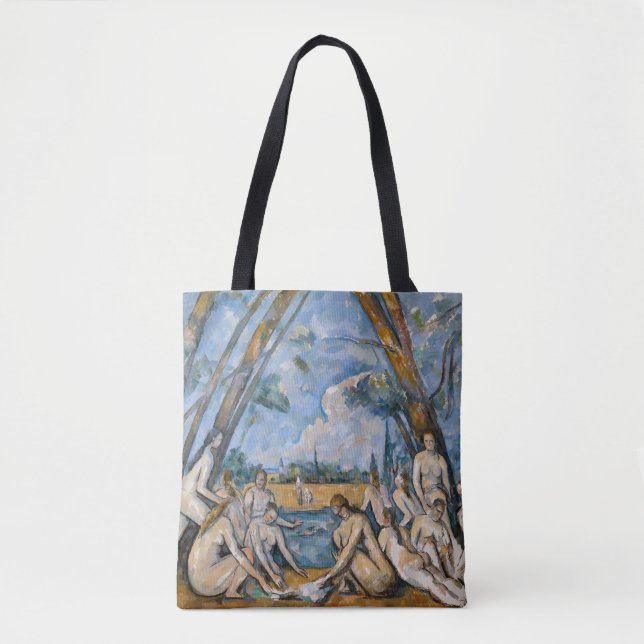 Paul Cezanne - The Large Bathers Tote Bag (Front)