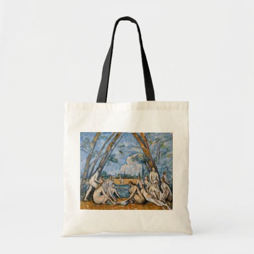 Paul Cezanne _ The Large Bathers Tote Bag