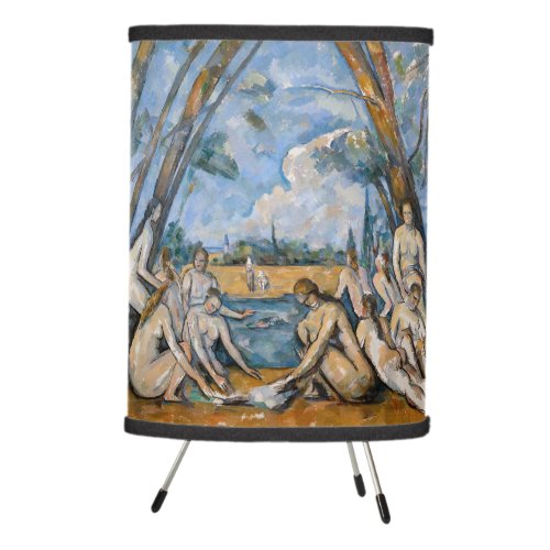 Paul Cezanne _ The Large Bathers Tripod Lamp