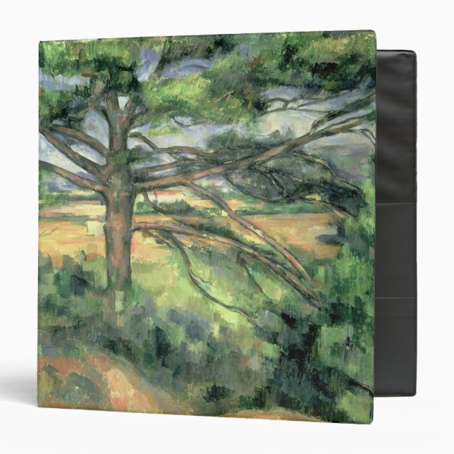 Paul Cezanne | The Large Pine, 1895-97 Binder (Front/Inside)
