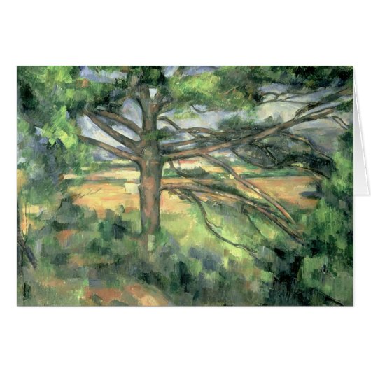Paul Cezanne | The Large Pine, 1895-97 Cards (Front Horizontal)