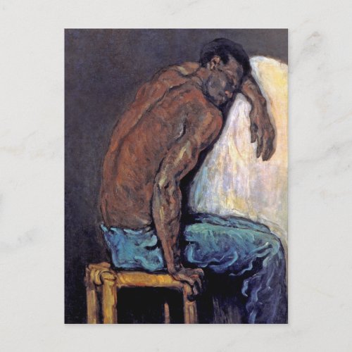 Paul Cezanne _ The Negro Scipio Fine Art Painting Postcard