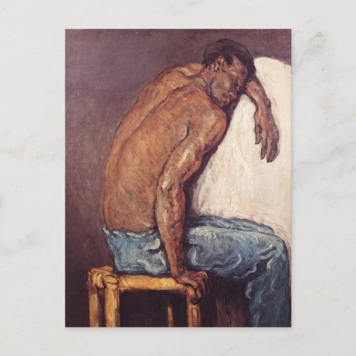 Paul Cezanne  The Negro Scipion c1866_68 Postcard