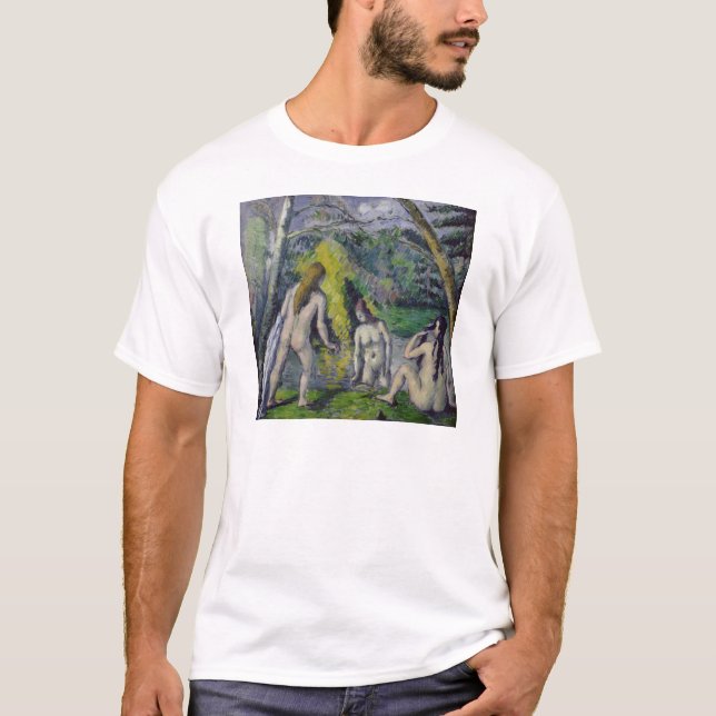 Paul Cezanne | The Three Bathers, c.1879-82 T-Shirt (Front)