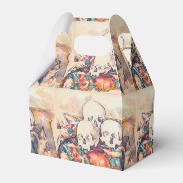 Paul Cezanne - The Three Skull Watercolor Favor Boxes (Front Side)