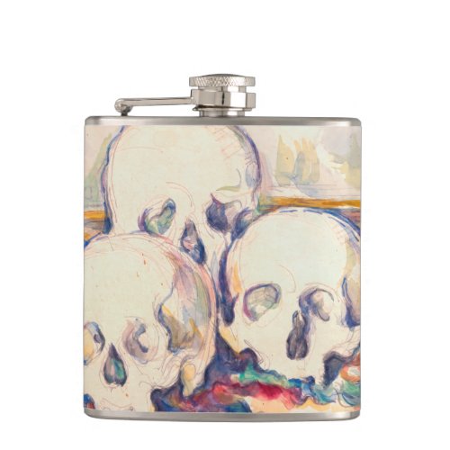 Paul Cezanne _ The Three Skull Watercolor Flask