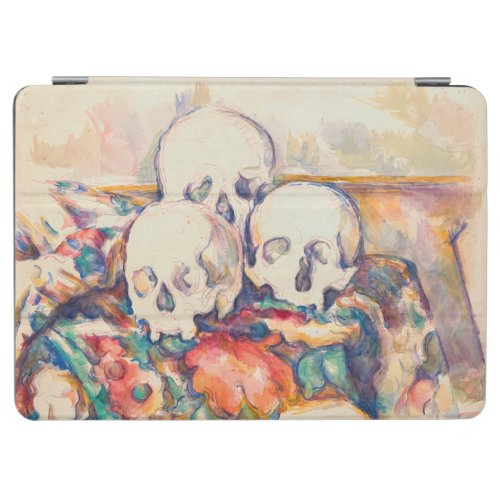 Paul Cezanne _ The Three Skull Watercolor iPad Air Cover