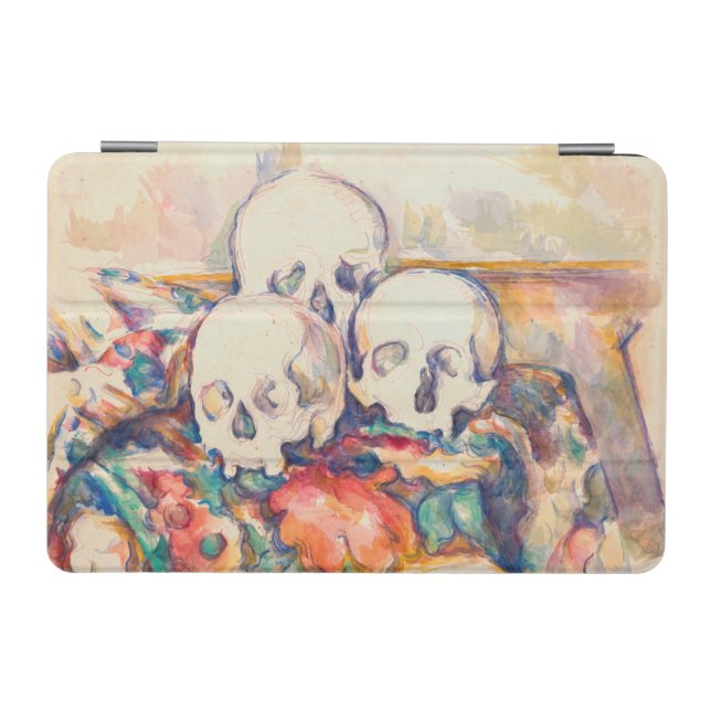 Paul Cezanne - The Three Skull Watercolor iPad Mini Cover (Horizontal)