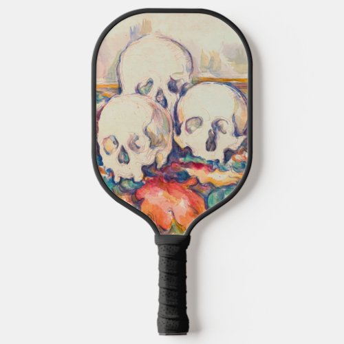 Paul Cezanne _ The Three Skull Watercolor Pickleball Paddle