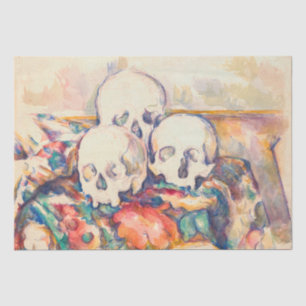 Paul Cezanne - The Three Skull Watercolor Tissue Paper