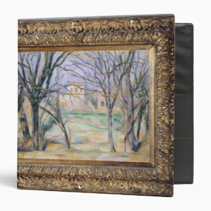 Paul Cezanne Trees and houses, 1885-86 Binder
