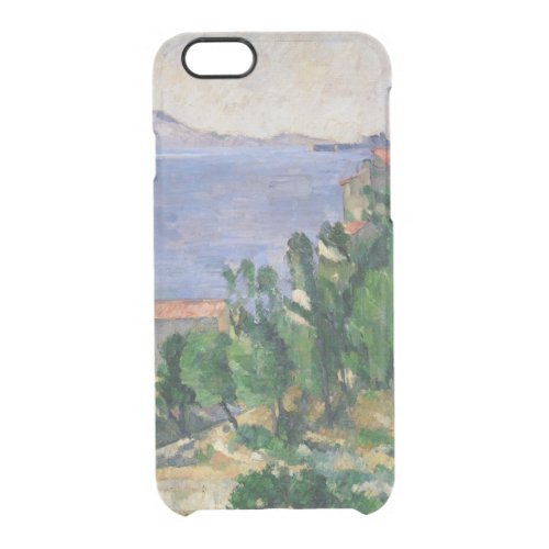 Paul Cezanne  View of Mount Marseilleveyre and th Clear iPhone 66S Case