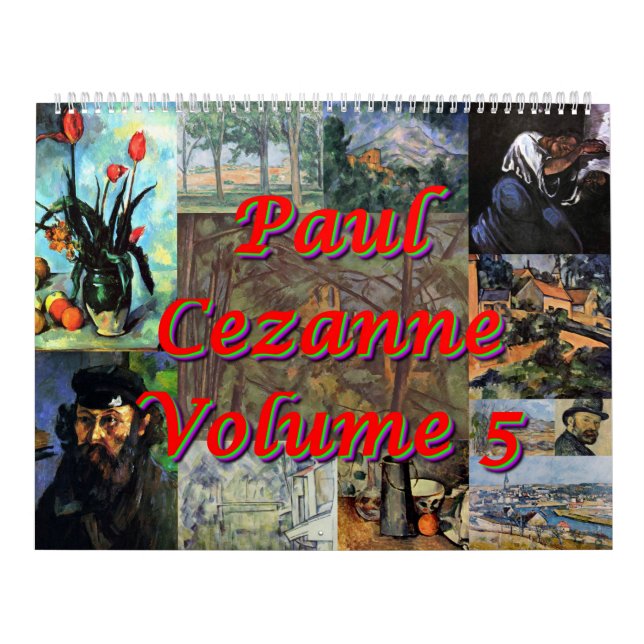 Paul Cezanne Volume 5 Calendar (Cover)