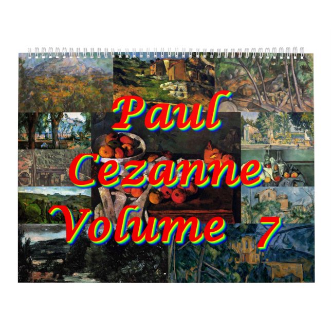 Paul Cezanne Volume 7 Calendar (Cover)