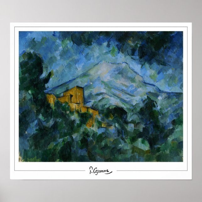 Paul Cézanne Zedign Art Poster #68 (Front)