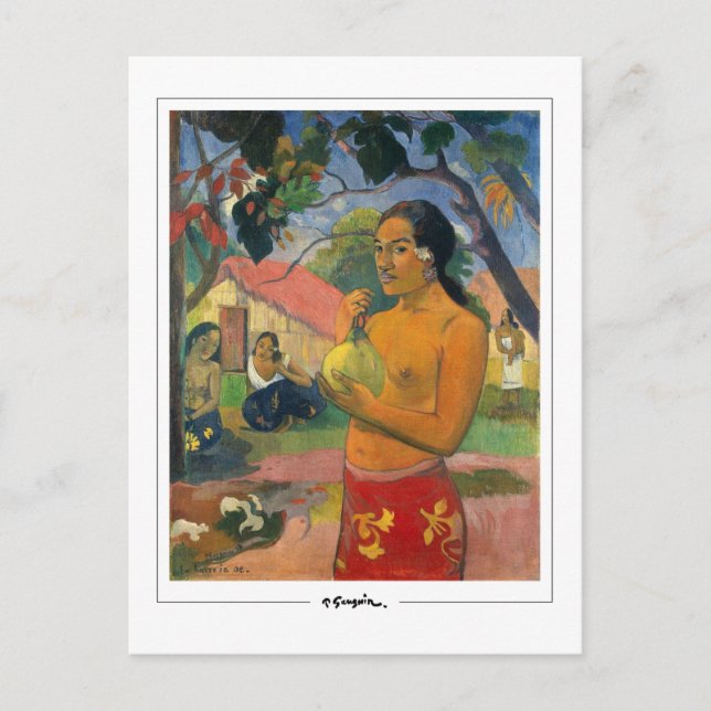 Paul Gauguin #352 - Fine Art Postcard (Front)