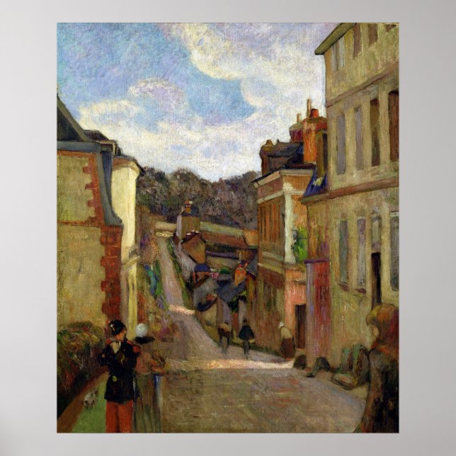 Paul Gauguin | A Suburban Street, 1884 Poster (Front)