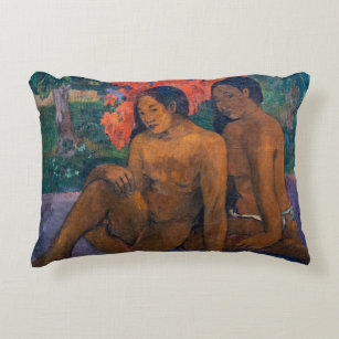 Paul Gauguin - And the Gold of Their Bodies Accent Pillow