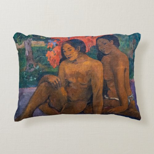 Paul Gauguin _ And the Gold of Their Bodies Accent Pillow