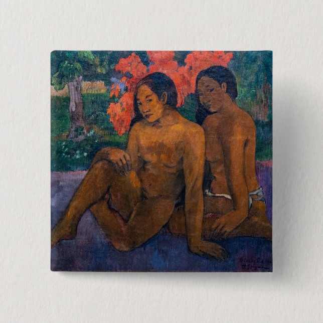 Paul Gauguin - And the Gold of Their Bodies Button (Front)