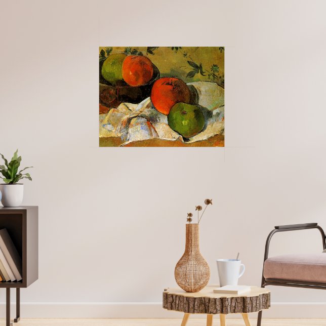 Paul Gauguin - Apples and Bowl Poster (Living Room 3)
