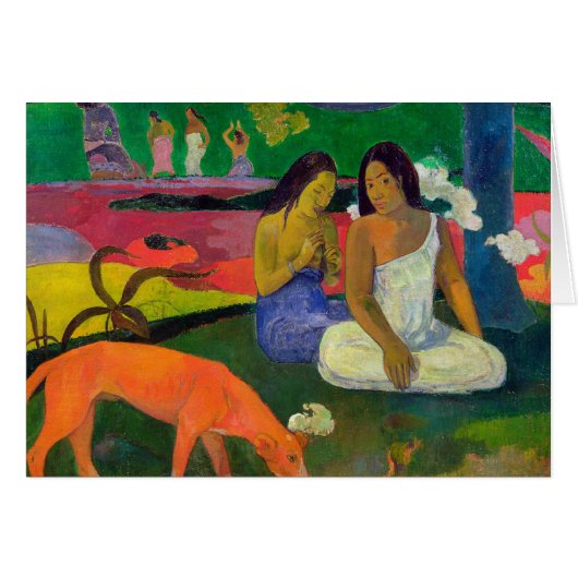 Paul Gauguin | Arearea , 1892 Cards (Front Horizontal)