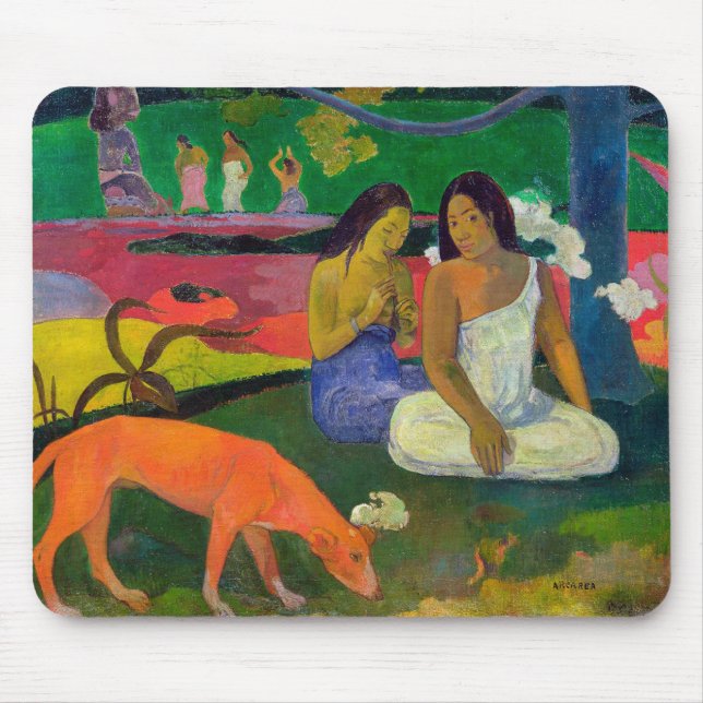 Paul Gauguin | Arearea , 1892 Mouse Pad (Front)